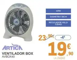 E.Leclerc ARTICA Ventilador box avbox40 oferta