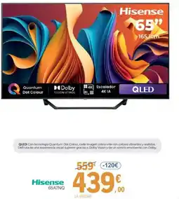 E.Leclerc HISENSE 65A7NQ oferta