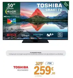 E.Leclerc TOSHIBA 50UV3463DG oferta