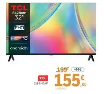 E.Leclerc TCL 32S5400AF oferta