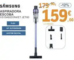 E.Leclerc SAMSUNG Aspiradora escoba vs15a6031r4/et jet60 oferta