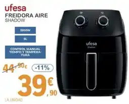 E.Leclerc UFESA Freidora aire shadow oferta