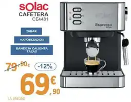 E.Leclerc SOLAC Cafetera ce4481 oferta
