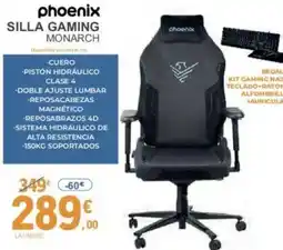 E.Leclerc PHOENIX Silla gaming monarch oferta