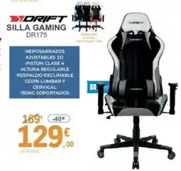 E.Leclerc DRIFT Silla gaming dr175 oferta
