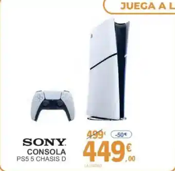 E.Leclerc SONY Consola ps5 5 chasis d oferta