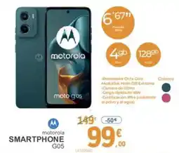 E.Leclerc MOTOROLA Smartphone g05 oferta