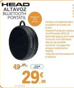 E.Leclerc HEAD Altavoz bluetooth portátil oferta