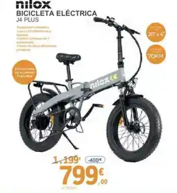 E.Leclerc NILOX Bicicleta eléctrica j4 plus oferta