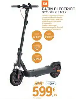 E.Leclerc REDMI Patin electrico scooter 5 max oferta