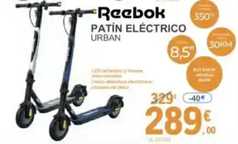E.Leclerc REEBOK Patín eléctrico urban oferta
