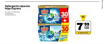 AhorraMas Detergente Cáspulas Wipp Express oferta