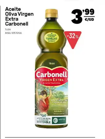 AhorraMas Aceite Oliva Virgen Extra Carbonell oferta