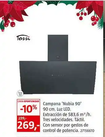Bauhaus Campana 'nubia 90' oferta