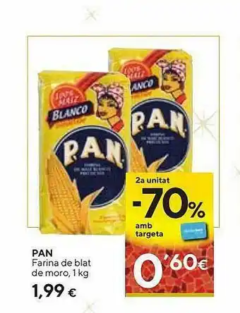 Caprabo Pan Farina De Blat De Moro oferta