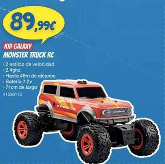 Costco Kid Galaxy Monster Truck Rc oferta