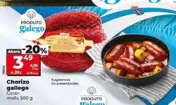 Dia Chorizo gallego oferta