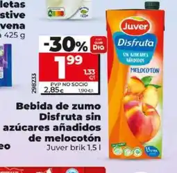Dia Juver Disfruta sin azúcares añadidos de melocotón oferta
