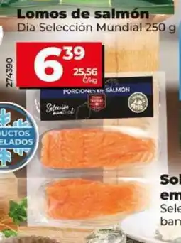 Dia Lomos de salmón oferta