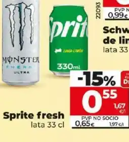 Dia Sprite fresh oferta