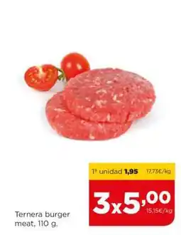 Alimerka Ternera burger meat, 110 g oferta