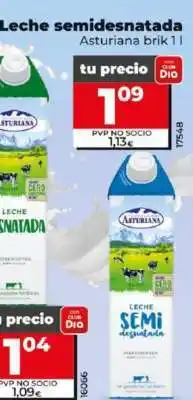 Dia Leche semidesnatada oferta