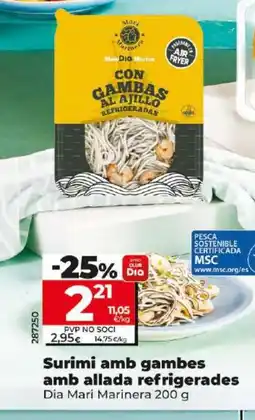 Maxi Dia Surimi amb gambes amb allada refrigerades oferta