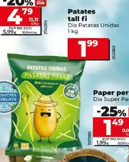Maxi Dia Patates tall fri oferta