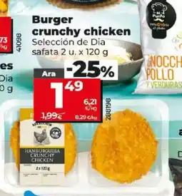 Maxi Dia Burger crunchy chicken oferta
