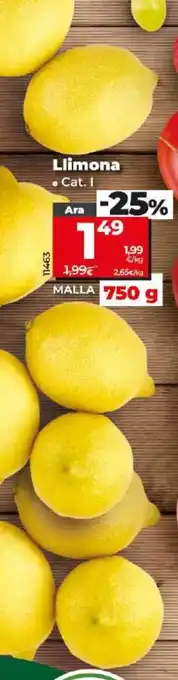 Maxi Dia Llimona oferta