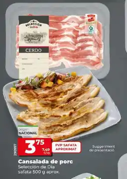 Maxi Dia Cansalada de porc oferta