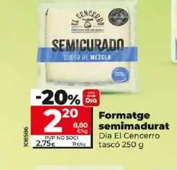 Maxi Dia Formatge semimadurat oferta