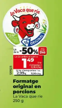 Maxi Dia Formatge original en porcions oferta