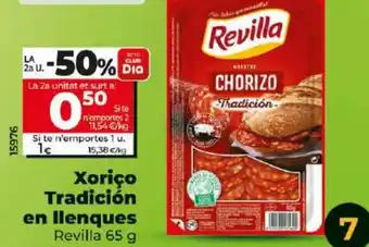 Maxi Dia Xoriço Tradición en llenques oferta
