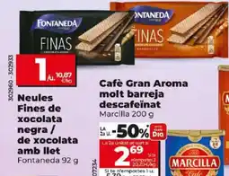 Maxi Dia Neules Fines de xocolata negra / de xocolata oferta