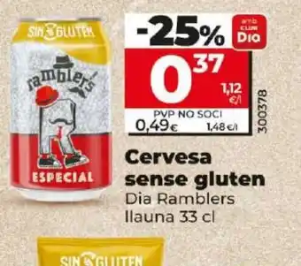 Maxi Dia Cervesa sense gluten oferta
