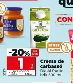 Maxi Dia Crema de carbassó oferta