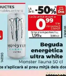 Maxi Dia Beguda energètica ultra white oferta
