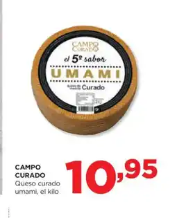 Alimerka CAMPO CURADO Queso curado umami oferta