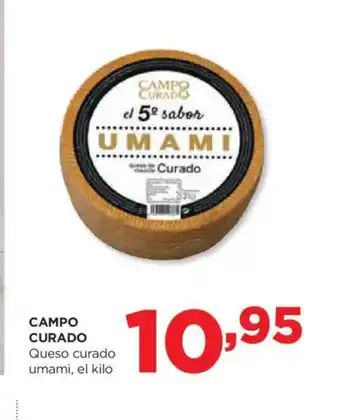Alimerka CAMPO CURADO Queso curado umami oferta