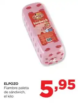Alimerka ELPOZO Fiambre paleta de sandwich oferta