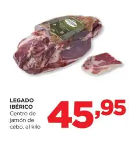 Alimerka LEGADO IBÉRICO Centro de jamón de cebo oferta