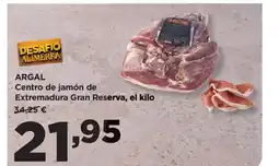 Alimerka ARGAL Centro de jamón de Extremadura Gran Reserva oferta