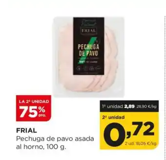 Alimerka FRIAL Pechuga de pavo asada oferta