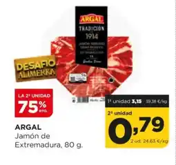 Alimerka ARGAL Jamón de Extremadura oferta
