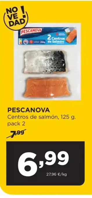 Alimerka PESCANOVA Centros de salmón, oferta