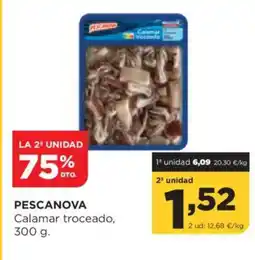 Alimerka PESCANOVA Calamar troceado oferta