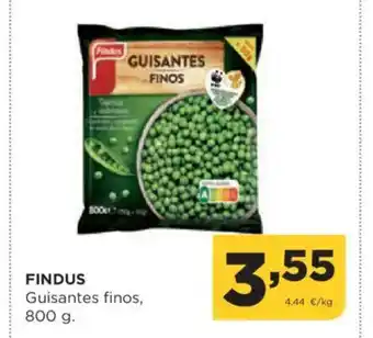 Alimerka FINDUS Guisantes finos oferta
