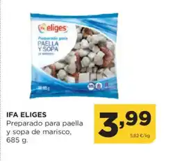 Alimerka IFA ELIGES Preparado para paella y sopa de marisco oferta