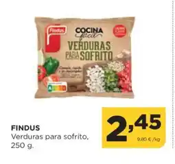 Alimerka FINDUS Verduras para sofrito oferta